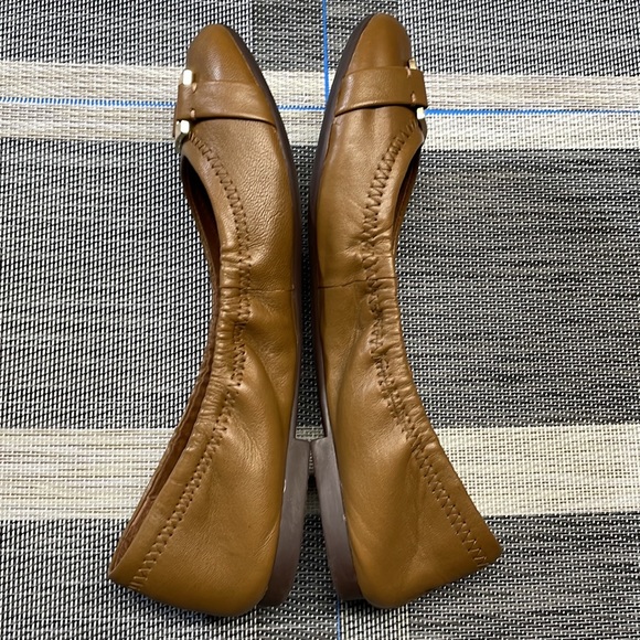 Lauren Ralph Lauren Women’s Betty Flats Round Toe Leather Size 6B 11424 G14 BRN - Picture 10 of 16